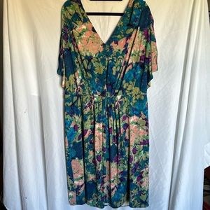 Floral Cocktail dress Suzi Chin by Maggie Boutique